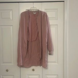 Mauve Trench Coat